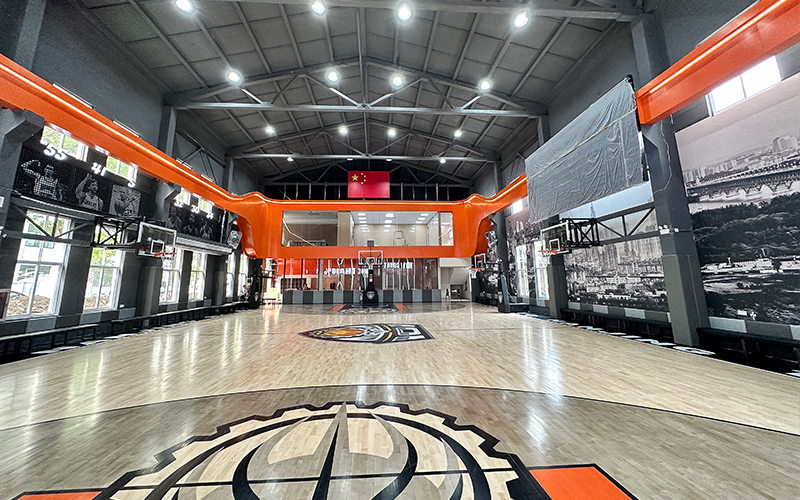 1000㎡籃球館項目實景案例